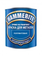 Hammerite полуматовая - белая