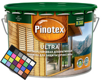 Pinotex Ultra колеровка